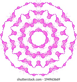 butterflies background design