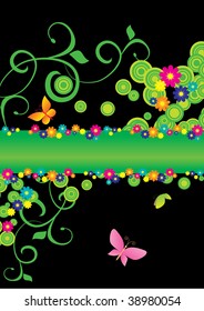 butterflies banner