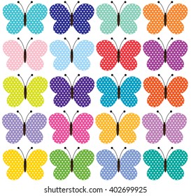 butterflies clipart 