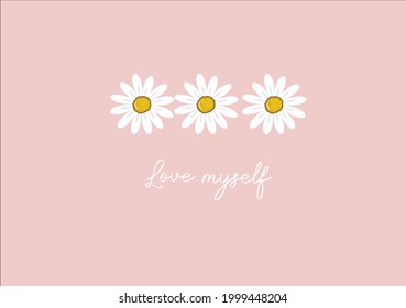 butterflies and daisies positive quote flower design margarita 
mariposa
stationery,mug,t shirt,phone case fashion slogan  style spring summer sticker and etc fashion design