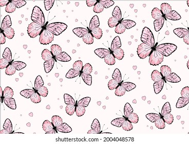 butterflies and daisies positive quote flower design margarita 
mariposa
stationery,mug,t shirt,phone case fashion slogan  style spring summer sticker and etc fashion design seamless pattern