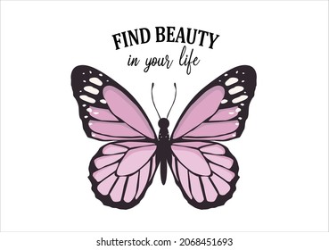 butterflies and daisies positive quote flower design margarita 
mariposa
stationery,mug,t shirt,phone case fashion slogan  style spring summer sticker and etc Tawny Orange Monarch Butterfly
