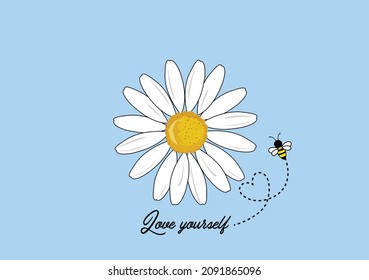  butterflies and daisies positive quote flower design margarita 
mariposa
stationery,mug,t shirt,phone case fashion slogan  style spring summer sticker and etc Tawny Orange Monarch Butterfly