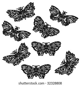 butterflies decorative