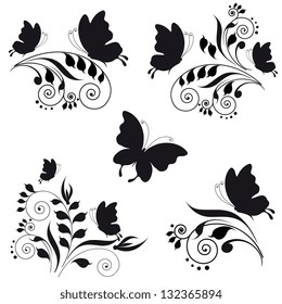 butterflies design