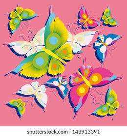butterflies design