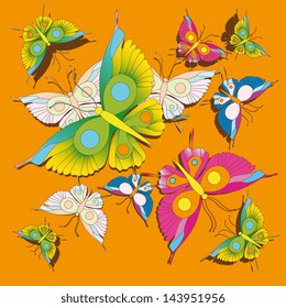 butterflies design