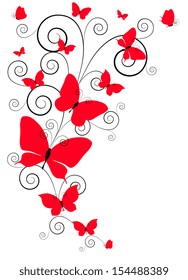 butterflies design