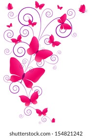 butterflies design