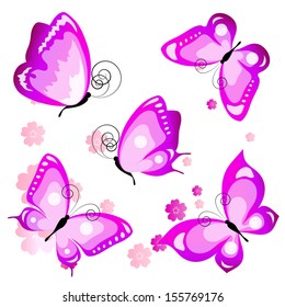 butterflies design
