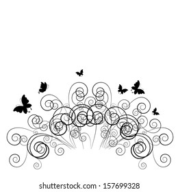 butterflies design