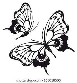 butterflies design