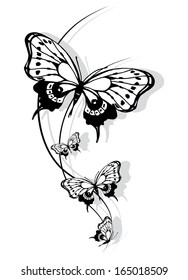 butterflies design