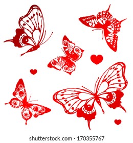 butterflies design