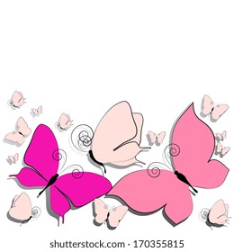 butterflies design