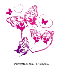 butterflies design