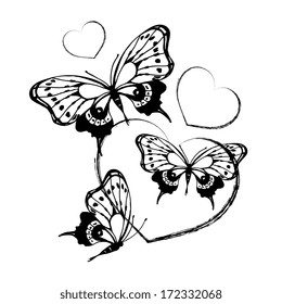 butterflies design