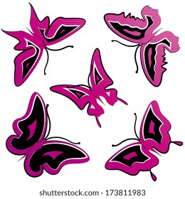 butterflies design