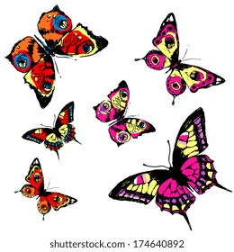 butterflies design