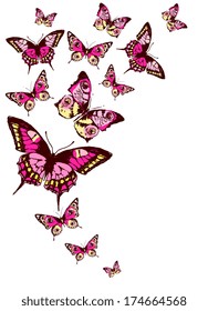 butterflies design
