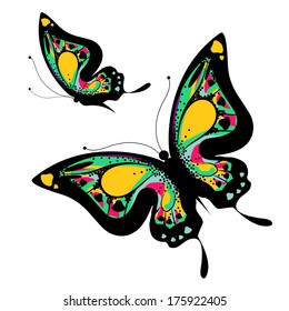butterflies design