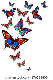 butterflies design