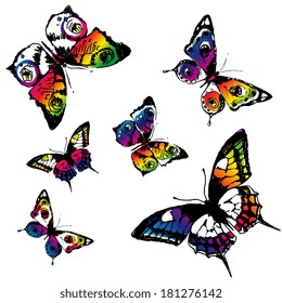 butterflies design