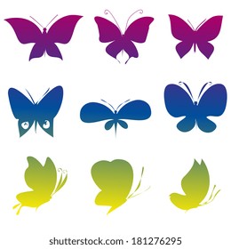 butterflies design