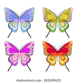 butterflies design