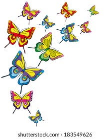 butterflies design