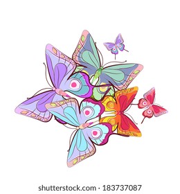 butterflies design