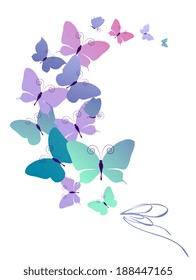 butterflies design