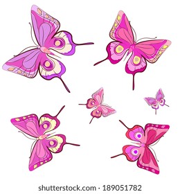 butterflies design