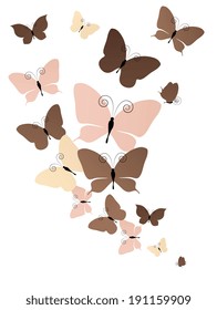 butterflies design