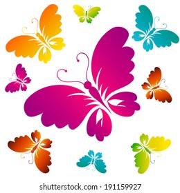 butterflies design