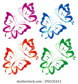 butterflies design