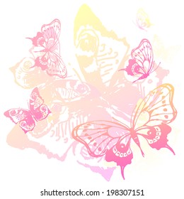 butterflies design