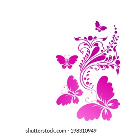 butterflies design