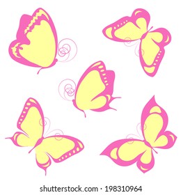 butterflies design