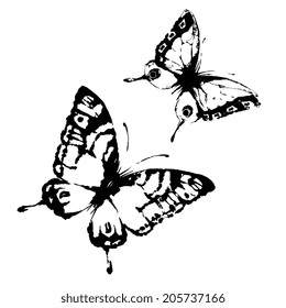 butterflies design
