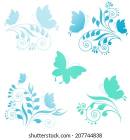 butterflies design