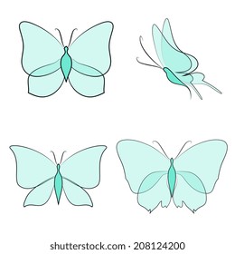 butterflies design