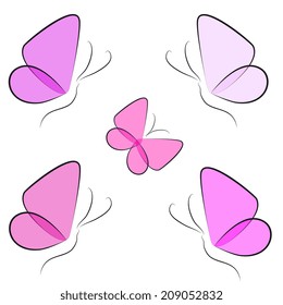 butterflies design