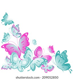 butterflies design