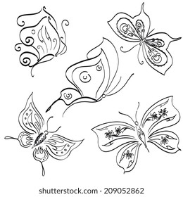 butterflies design