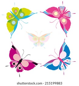 butterflies design