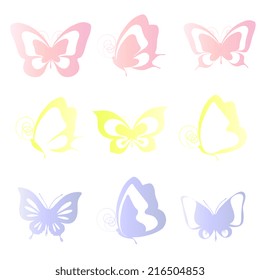 butterflies design