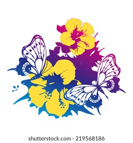 butterflies design