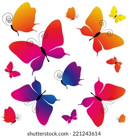 butterflies design