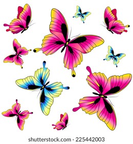 butterflies design